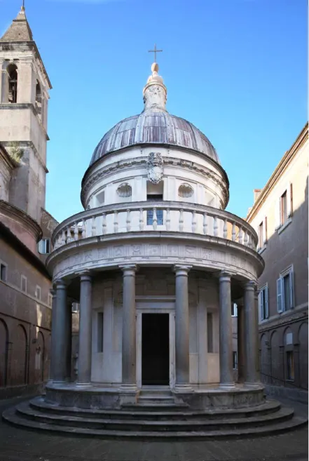 Figure 11-12. Roma, tempietto di San  Pietro in Montorio (foto L. Dall’Olio).