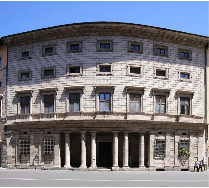 Figura 4. Roma, palazzo Massimo alle colonne (foto L. Dall’Olio).