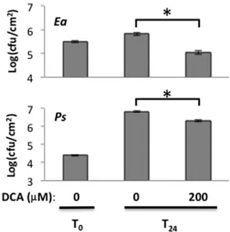Fig. 2 Deoxycholic acid (DCA) induces major transcriptional reprogramming in Arabidopsis leaves