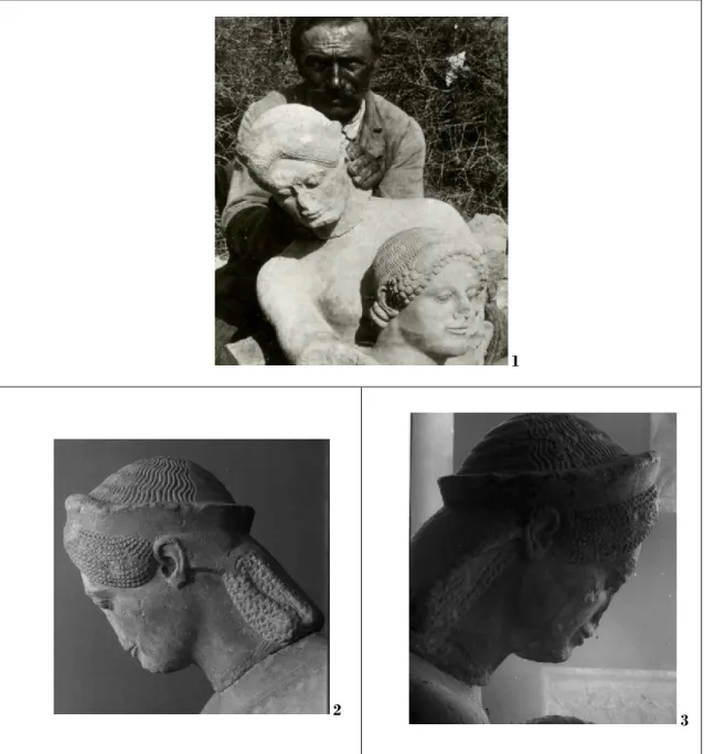 Tab. 10. Documentazione fotografica storica a confronto 1: foto ESAG; 2: D-DAI-ATH-Chalkis-0019; 3:  D-DAI-ATH-Hege-2202