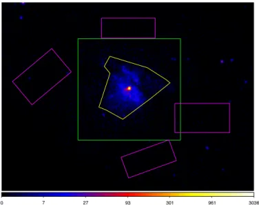 Fig. 9. Full-band (0.3–8 keV) image obtained by merging the six