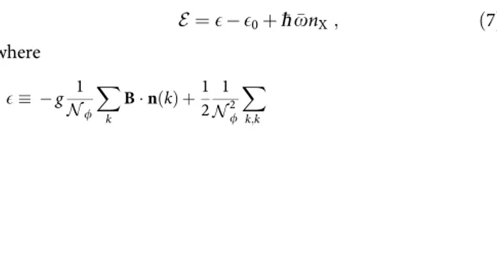 Figure 1 | Phases of a graphene integer QHPF. Pictorial representation of the two phases supported by a graphene quantum Hall ﬂuid interacting with a uniform electromagnetic ﬁeld (in yellow)