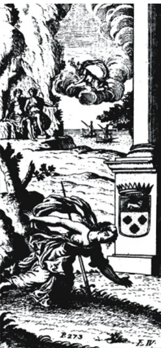 Fig. 6.  L’Eneide di Virgilio Marone, trasportata in ottava rima napoletana dal signor Giancola  Sitillo, Parrino, Napoli, 1699, libro IV