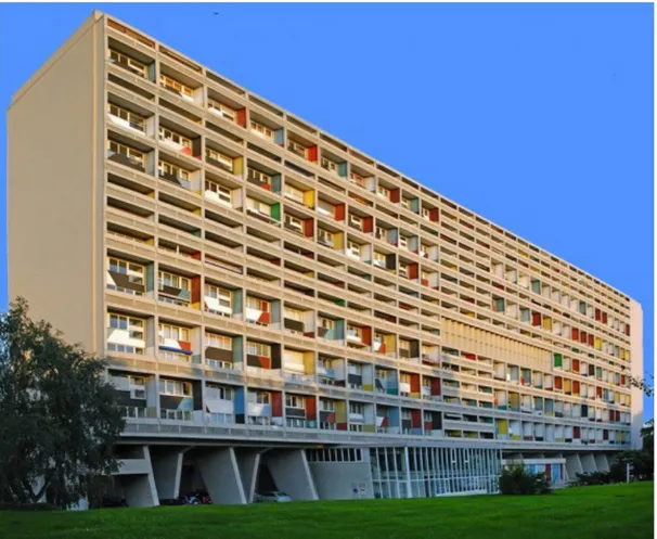 Figura 2 Le Corbusier, Unità abitativa, 1947-1952