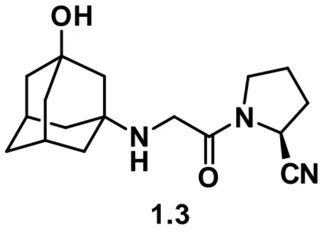 Figure 1.3 - Vildagliptin