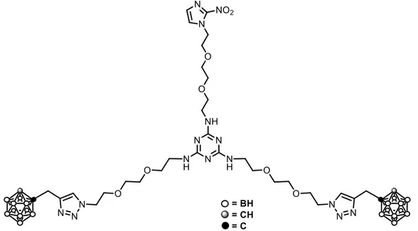 Figure 1. Target molecule 1, based on a 1,3,5-triazine scaffold. Figure 1.Target molecule 1, based on a 1,3,5-triazine scaffold.