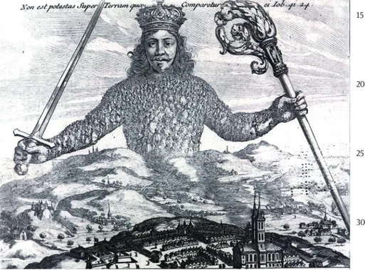 Figure 1: Frontispiece of Hobbes ’ book Leviathan (1651).