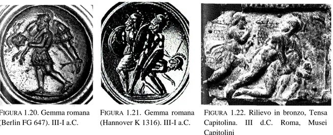 FIGURA 1.20. Gemma romana  (Berlin FG 647). III-I a.C. 