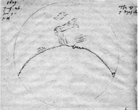 Fig. 1. t h .  h arriOt , disegno, 26 luglio 