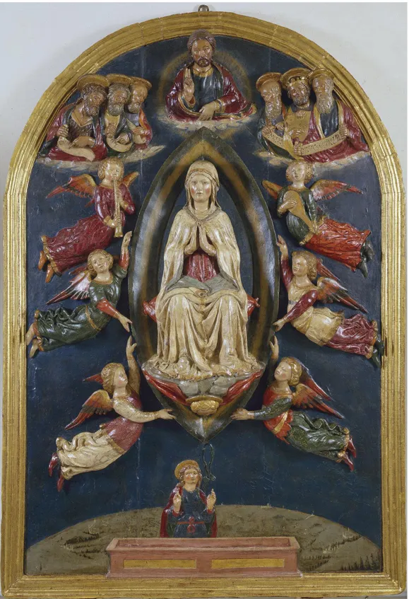 Fig.  10:  Neroccio  di  Bartolomeo  de’  Landi,  Assunzione  della  Vergine,  1475  circa
