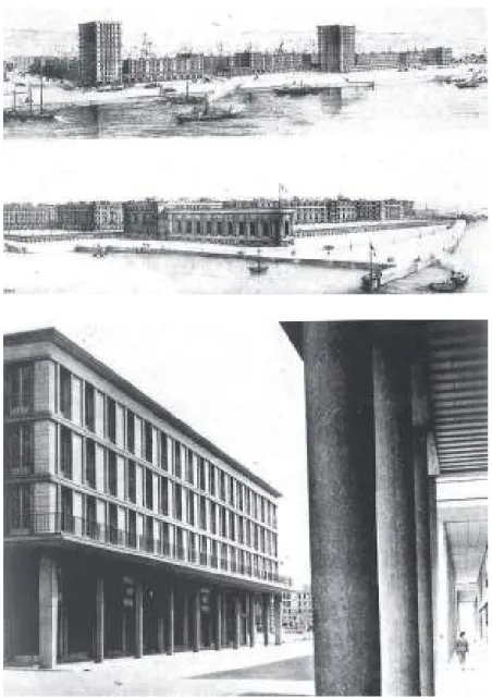 fig. 10  Genova, i terrazzi di marmo nell’intervento di Ignazio Gardella.