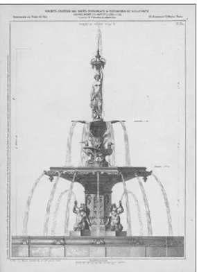 Fig. 12 – Société Anonyme des Hauts Fourneaux et Fonderies du Val D’Osne, Parigi, immagine tratta dal catalogo della ditta (Le fontane in ghisa 2019)