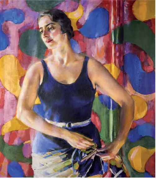 Fig. 21 - G. Balla, Colorluce, 1933, olio su tavola, cm 97x84, Collezione privata
