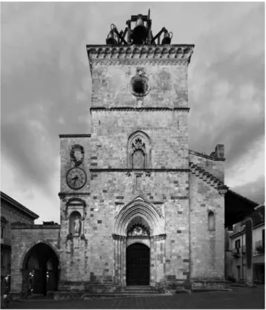 Fig. 1 – Guardiagrele, duomo di s. Maria Maggiore, foto attuale della facciata