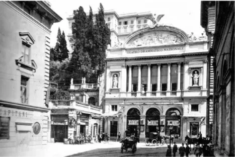 Fig. 8 – Roma, Teatro Drammatico Nazionale in via Nazionale, foto d’epoca