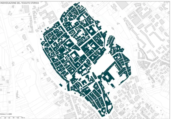 Fig. 1    Urban identification of the historical centre of Sulmona (from cstsulmona.regione.abruzzo.it).