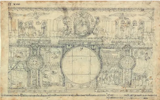 Fig. 6. - Città del Vaticano, Biblioteca Apostolica Vaticana, ms. Vat. lat. 9841, f. 54, 