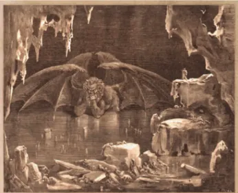 Figure 2. Satan. Modiﬁed from Dante Alighieri’s Inferno from the Original by Dante Alighieri and illustrated with the designs of Gustave Doré – 1861