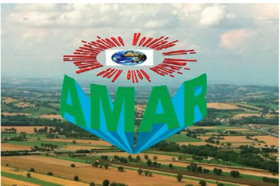Fig. 4- Un possibile logo di A.M.A.R.  (Associazione Mondiale di Amicizia delle Aree Rurali)
