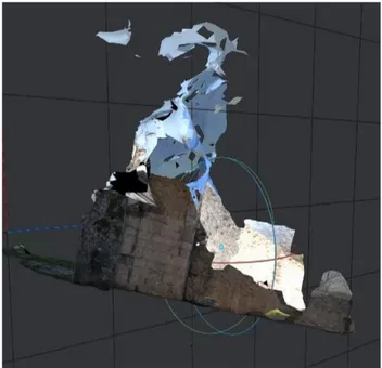 Figure 11. Autoderk Meshmixer editing workflow for corrective  postproduction_hole auto filling