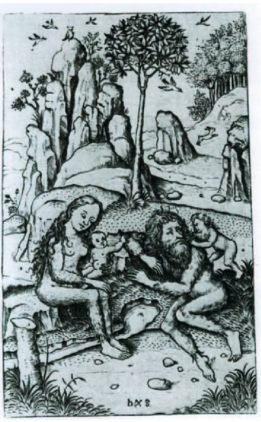 Fig. 7: M ONOGRAMMISTA B X G , Famiglia di Selvaggi. Vienna, Albertina 