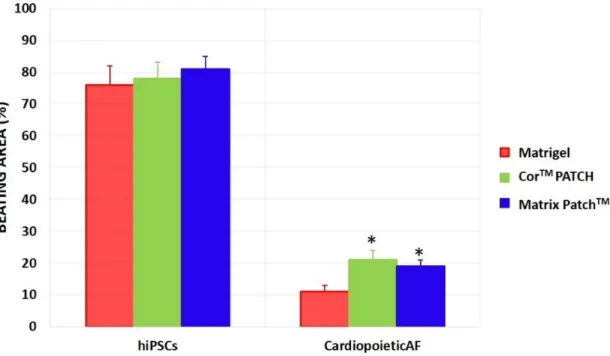 Table 1. Percentage of cells positive for cTnT, α-MHC, α-SA, CACNA1C, and SERCA2 in hiPSC- 