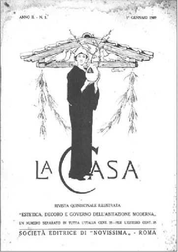 Fig. 14 - Studio tecnico artistico della rivista “La Casa”, ivi, anno  II, n. 9, 1° maggio 1909, p