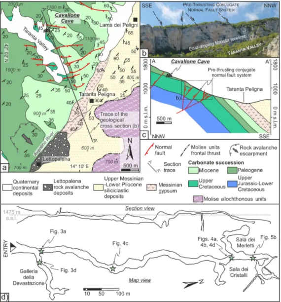 Figure 2. Schematic geological map of the study area (a) (simplified from Accotto et al., 2014; see Fig