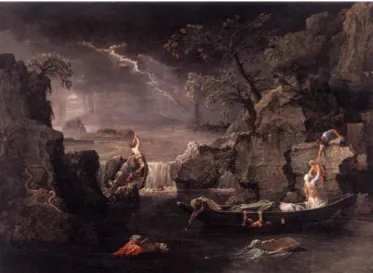 Figura 3. Nicolas Poussin, inverno (Il diluvio),  1660-1664, olio su tela, Paris, Museé du Louvre.