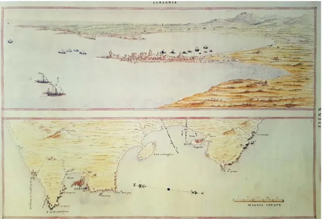 Figura 6. Tiburzio Spannocchi, Sargusa, 1578 (da Doufour 1992, fig. 280).