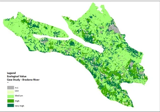 Figure 3. The ecological value of the habitat [20]. 