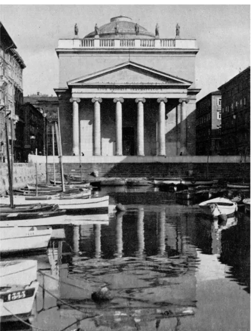 Figura 9. Pietro Nobile,  chiesa di Sant’Antonio  Taumaturgo, Trieste,  1828-1849 (da Amodeo 1955, p