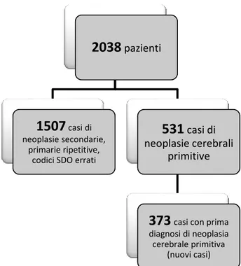 Fig. 1: Flow-chart dello studio 