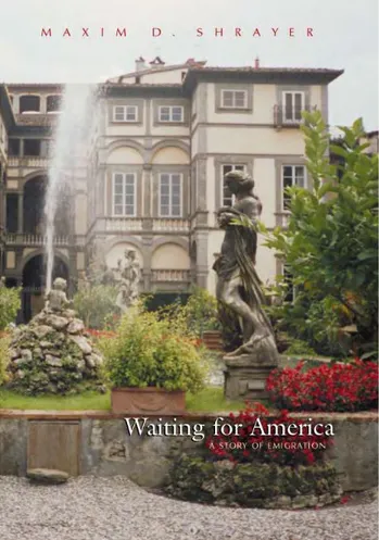 Fig. 1. Copertina dell’edizione americana del libro di M. D. Shrayer, Waiting for America: A Story of Emigration, 2007.