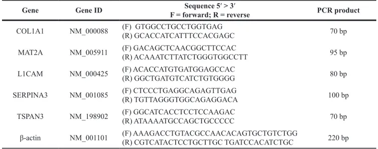 Table 2: List of primers used in RT-qPCR assay for mRNA targets in mutated vs wild type sporadic  desmoids