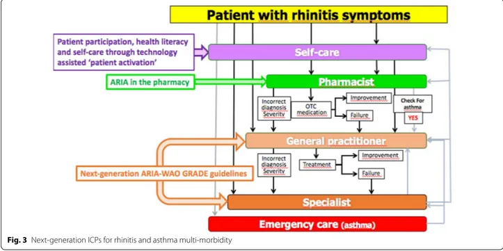 Fig. 3  Next‑generation ICPs for rhinitis and asthma multi‑morbidity