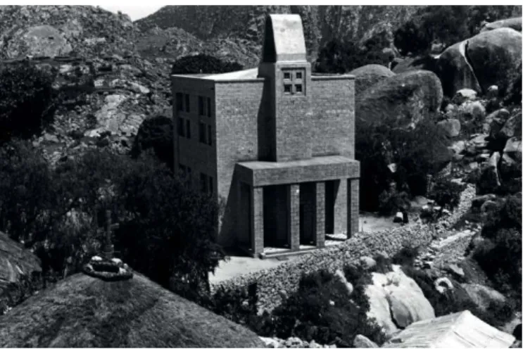 Figure 5: Anonymous, Coptic Church in  Debra Sina, 1955.