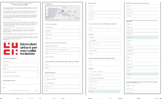 Fig. 2 – Il web-tool per la mappatura partecipata dei Beni Comuni del Polesine 