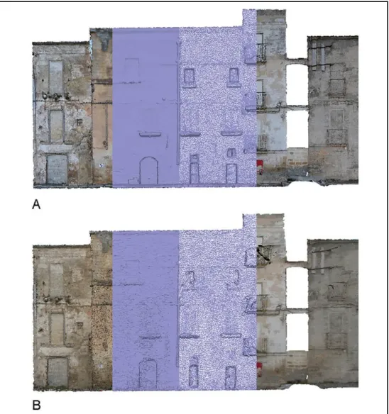 Figure  2.  In  the  Image  A,  the  3D  Reconstruction  Process  through  the  Software 