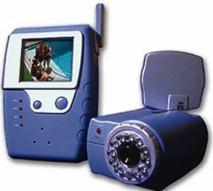 Figure 1 - Ordinary wireless camera [1]. 