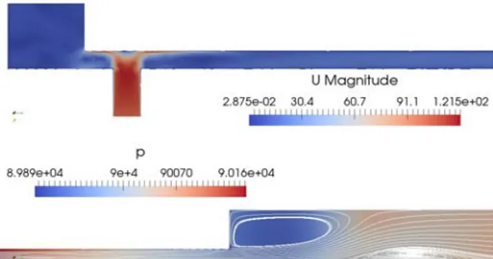 Table 2 Comparison of the predicted massflow and lifting  force on the releasing mass for RANS and LES approaches 