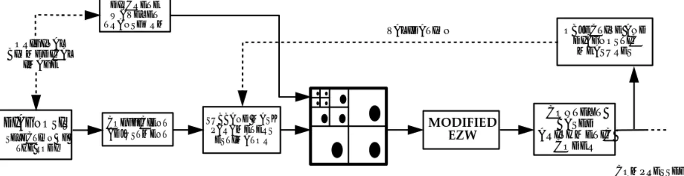 Figure 1: Diagnostic image coding scheme.
