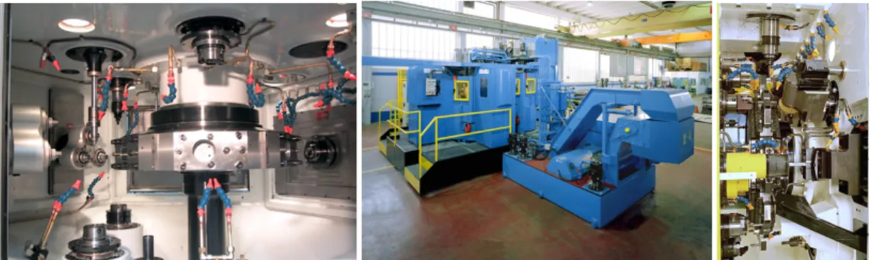 Figure 1: A transfer machine inside: multiple machining units