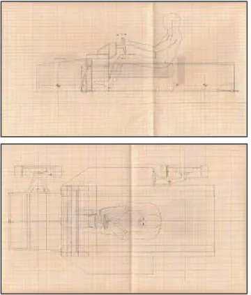 Figure 4 One of the preliminary sketches of the chassis