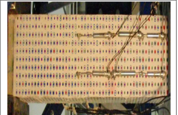 Fig. 3. Result of the convalidation of the point-tracing algorithm. Strain  test with 102 mm displacement 