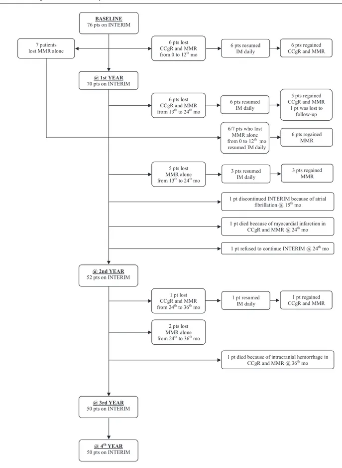 Table 2. Flow diagram of INTERIM study