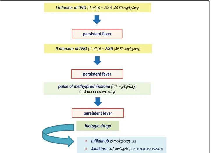 Fig. 1 General Treatment of patients with KD