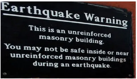 Figura 1 - Edificio non sicuro in caso di sisma 