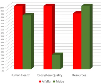 Figure 7. Comparison between the two crops damage assessment phase. 