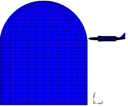 Figure 4 – View of the Phantom F4 impact direction  